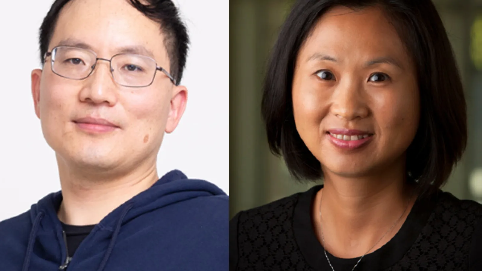 Images of Zhiguo Xie and Cindy Xinquan Jiang