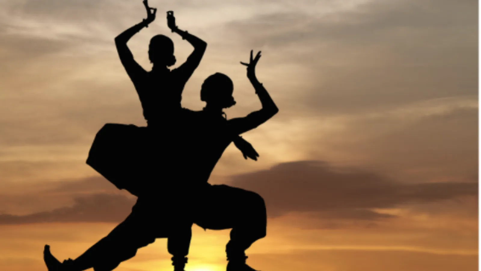 Modern Dances of India illustration